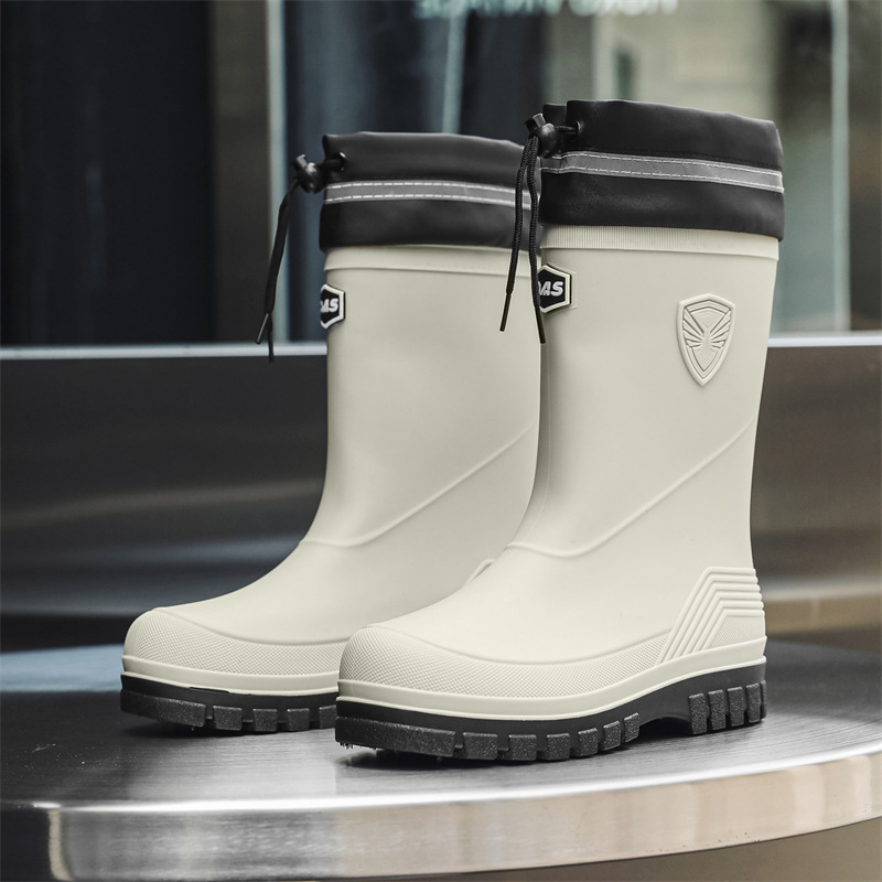 Fashion Men's Rain Boots Mid-C – Fishing Boots recenzja i cena