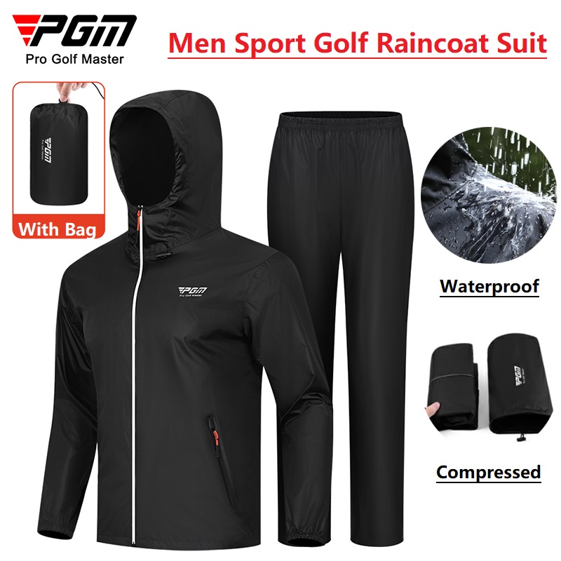 Pgm Men Golf Raincoat Rain Pan – Fishing Rain Suit recenzja i cena