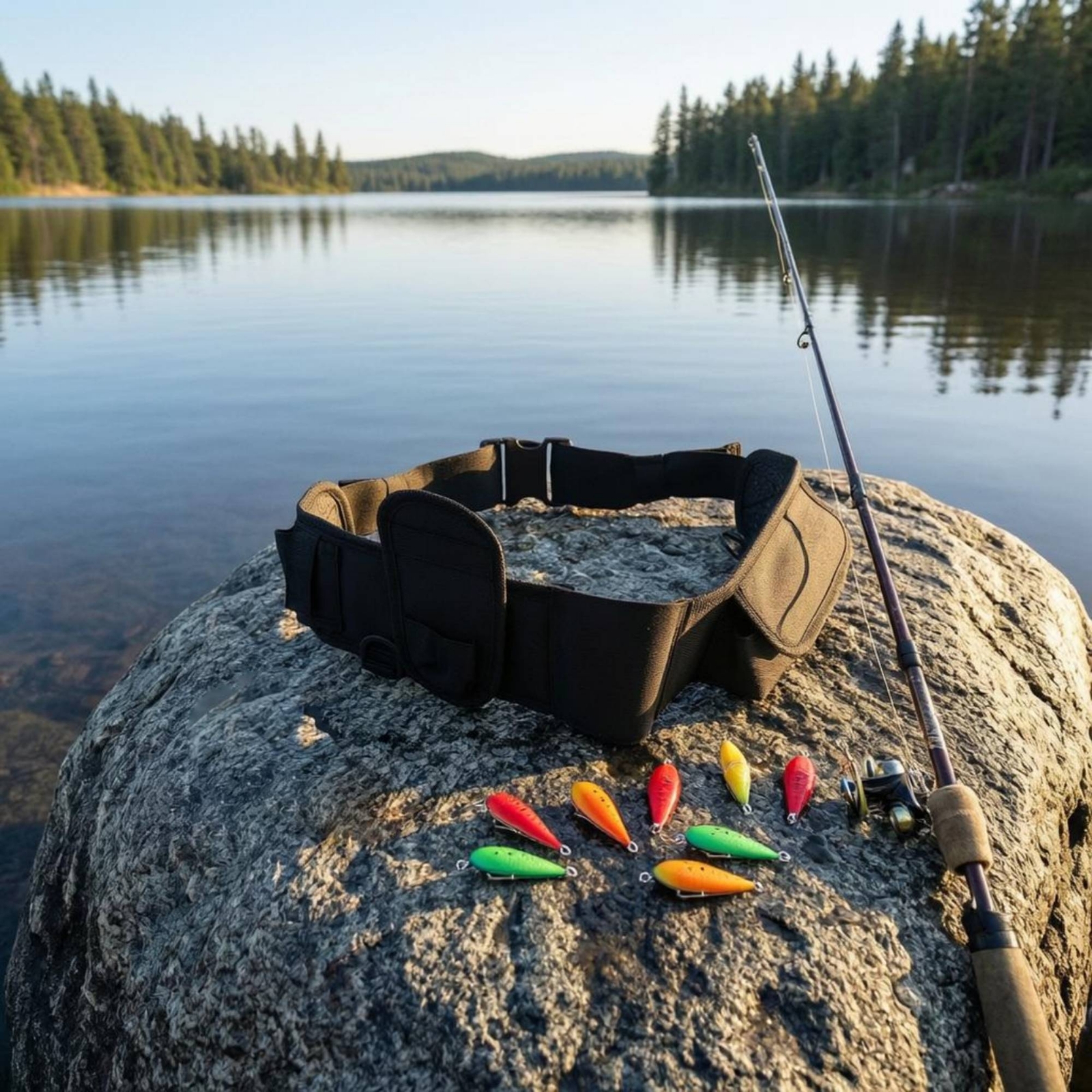 Fishing Waist Bag Flap Pockets – Fishing Belt recenzja i cena