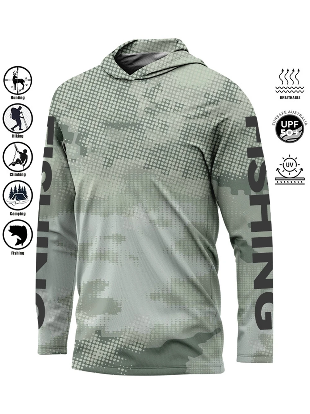 MALFC Hood Fishing Shirt Fishi – Fishing Shirt Uv Protection recenzja i cena