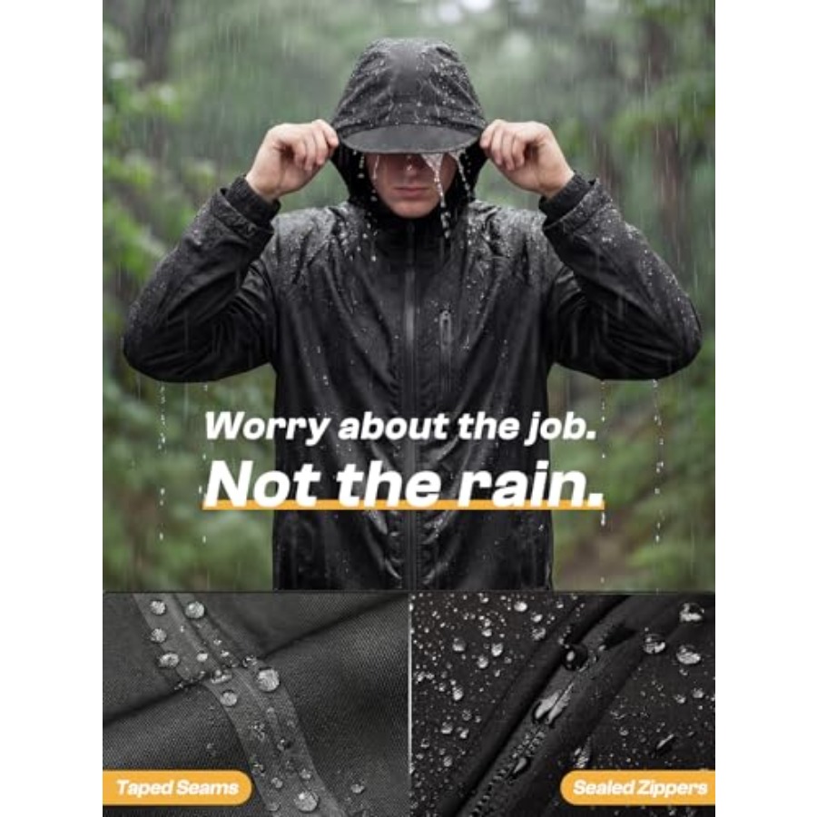 SaphiRose Men's Waterproof Rai – Fishing Rain Suit recenzja i cena